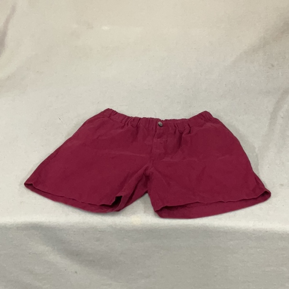 EUC Mens Burgandy Snappers shorts
